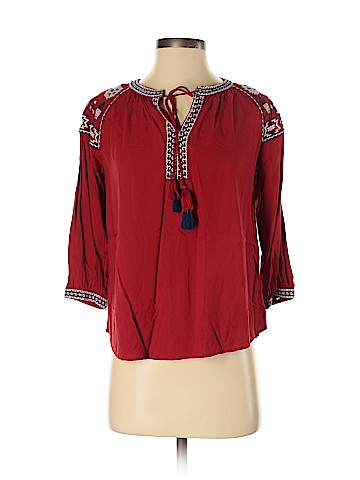 Ann Taylor LOFT 3/4 Sleeve Blouse (view 1)