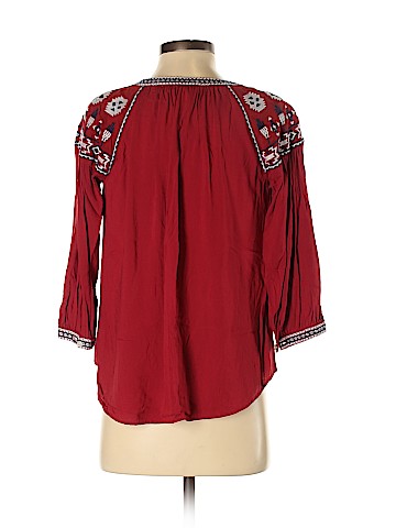 Ann Taylor LOFT 3/4 Sleeve Blouse (view 2)