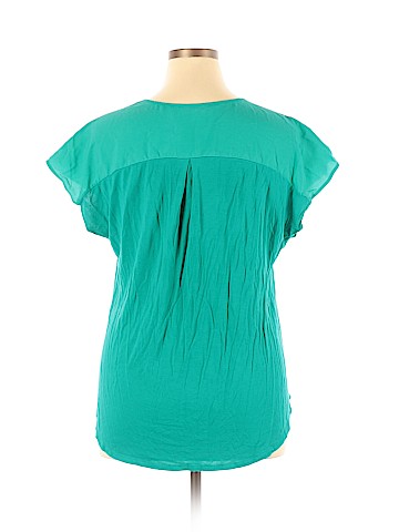 Adrienne Vittadini Short Sleeve Blouse (view 2)