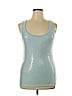 Studio Y Blue Sleeveless Top Size XL - photo 1