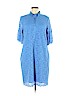 Banana Republic 100% Polyester Blue Cocktail Dress Size M - photo 1