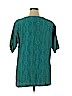 Assorted Brands Teal Short Sleeve Blouse Size 16 - photo 2
