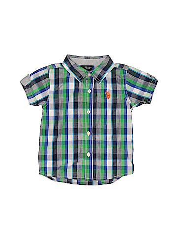 U.S. Polo Assn. Short Sleeve Button-Down Shirt (view 1)