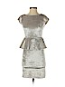 Alice + Olivia 100% Polyester Gray Casual Dress Size 2 - photo 1