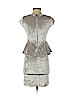 Alice + Olivia 100% Polyester Gray Casual Dress Size 2 - photo 2