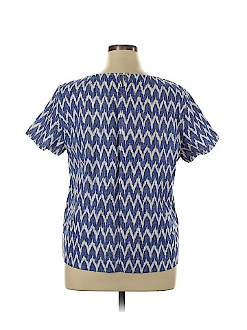 J. Crew Factory Store Short Sleeve Blouse (view 2)