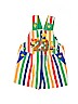 Assorted Brands 100% Cotton Stripes Blue Overall Shorts 12-18 MO / 18 MO - photo 1