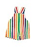 Assorted Brands 100% Cotton Stripes Blue Overall Shorts 12-18 MO / 18 MO - photo 2