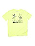Under Armour 100% Polyester Graphic Yellow Active T-Shirt Size L (youth) - photo 1