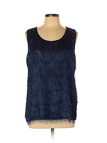 Roz & Ali Sleeveless Blouse (view 1)