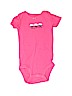 Carter's 100% Cotton Pink Short Sleeve Onesie 0-3 MO / 3 MO - photo 1