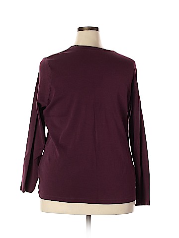 Lands' End 3/4 Sleeve T-Shirt (view 2)