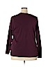 Lands' End 100% Cotton Burgundy 3/4 Sleeve T-Shirt Size 2X - photo 2