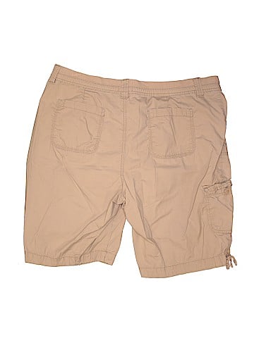 St. John's Bay Khaki Shorts (view 2)