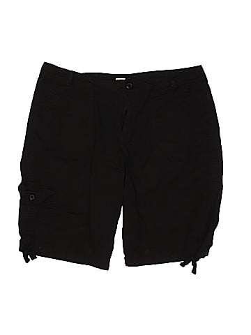 St. John's Bay Khaki Shorts (view 1)