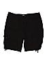 St. John's Bay Black Khaki Shorts Size 14 - photo 1