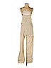 SSO by Danielle 100% Linen Tan Overalls Size XS - photo 1
