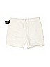 Mossimo 100% Cotton White Denim Shorts Size 10 - photo 1