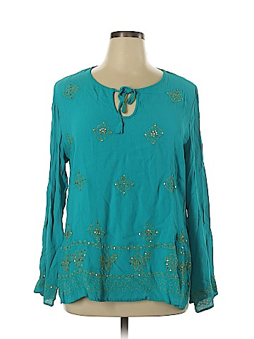 White Stag Long Sleeve Blouse (view 1)