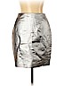 H&M Silver Casual Skirt Size 10 - photo 1
