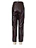 Free People 100% Polyurethane Burgundy Faux Leather Pants Size 8 - photo 2