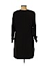 Banana Republic 100% Polyester Black Casual Dress Size 10 (petite) - photo 2