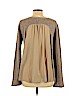 Le Phare De La Baleine 100% Cotton Tan Long Sleeve Top Size L - photo 2