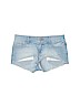 Abercrombie Blue Denim Shorts Size 14 - photo 1