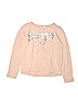 H&M 100% Cotton Graphic Pink Pullover Sweater Size 14 - photo 1