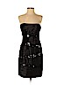 BCBGMAXAZRIA 100% Polyester Black Cocktail Dress Size 6 - photo 1