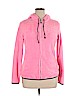 No Boundaries 100% Polyester Pink Zip Up Hoodie Size XL - photo 1