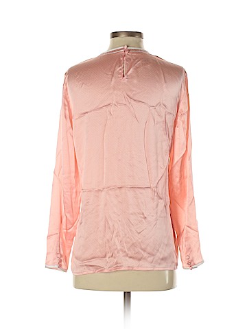 Escada by Margaretha Ley Long Sleeve Silk Top (view 2)