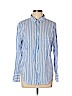 H&M Blue Long Sleeve Button-Down Shirt Size 12 - photo 1