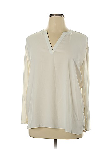 INC International Concepts Long Sleeve Blouse (view 1)