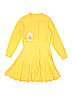 Assorted Brands Solid Yellow Dress Size 7 - 8 - photo 1