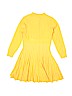Assorted Brands Solid Yellow Dress Size 7 - 8 - photo 2