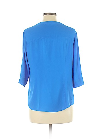 Bebe 3/4 Sleeve Button-Down Shirt (view 2)