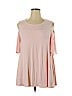 Alfani Pink Short Sleeve Top Size XL - photo 1