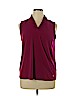 Anne Klein Purple Sleeveless Top Size XL - photo 1