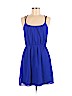 Charlotte Russe 100% Polyester Blue Cocktail Dress Size M - photo 1