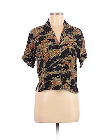 Forever 21 Short Sleeve Button-Down Shirt (view 1)