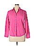 Old Navy 100% Cotton Pink Long Sleeve Button-Down Shirt Size XL - photo 1