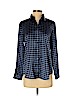 Banana Republic 100% Polyester Blue Long Sleeve Blouse Size S (petite) - photo 1