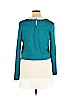 Elle Teal Long Sleeve Top Size XL - photo 2