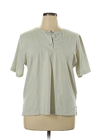 Cathy Daniels Short Sleeve Henley (view 1)