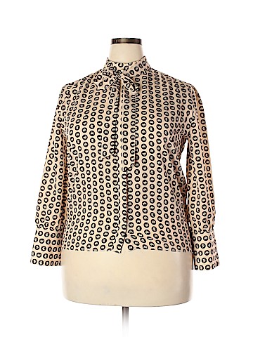 Topshop Long Sleeve Button-Down Shirt (view 1)