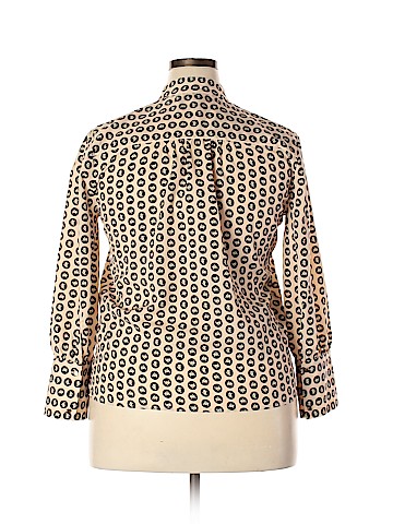 Topshop Long Sleeve Button-Down Shirt (view 2)