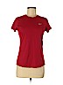Nike 100% Recycled Polyester Red Active T-Shirt Size M - photo 1