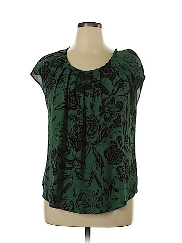 LC Lauren Conrad Short Sleeve Blouse (view 1)