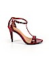 Calvin Klein Burgundy Heels Size 6 1/2 - photo 1